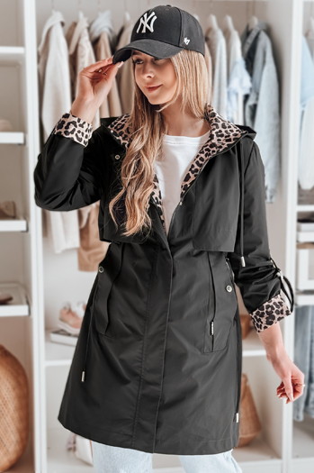 Ženska prehodna jakna parka FERISSA black Dstreet TY4871
