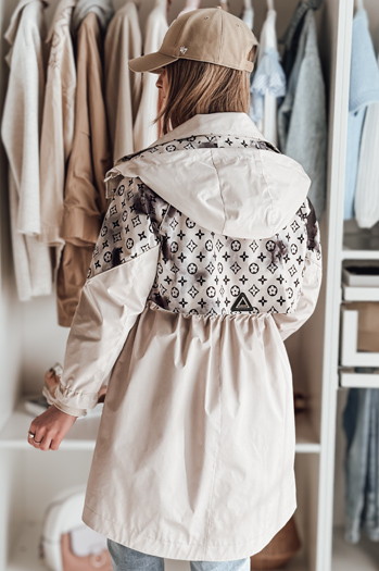 Ženska prehodna jakna parka FERIPARKA beige Dstreet TY4874