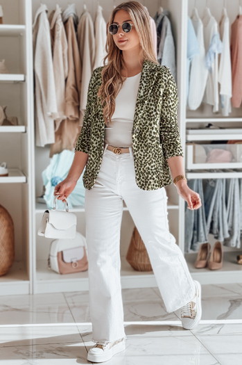 Ženska jakna do pasu MARABELL green Dstreet PY0129