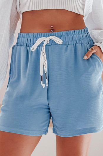 Ženske kratke hlače NOT TOMORROW blue Dstreet SY0446