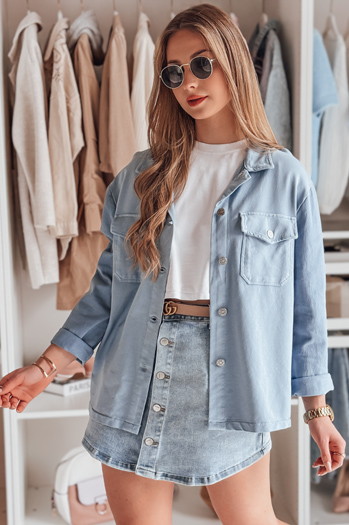 Žensko jeans krilo in kratke hlače DENIVISA blue Dstreet SY0465