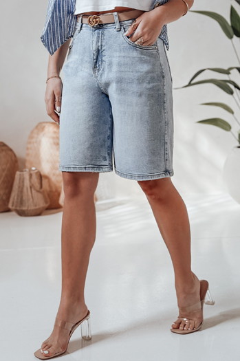 Ženske kratke hlače iz džinsa JEANZDAY blue Dstreet SY0480