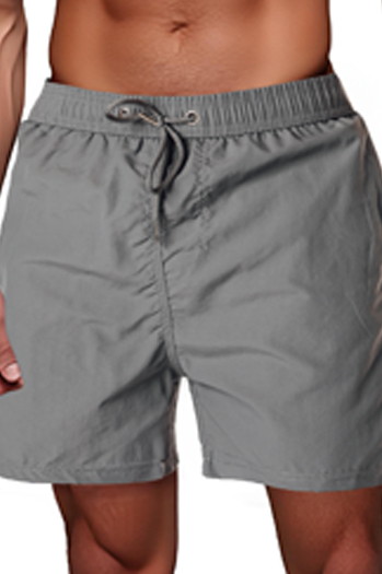 Moške kopalne hlače svetlo sive barve Dstreet SX2459