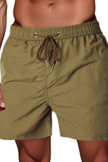 Moške svetlo olivno zelene kopalne hlače Dstreet SX2461