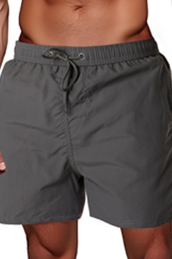 Moške kopalke temno sive barve Dstreet SX2467