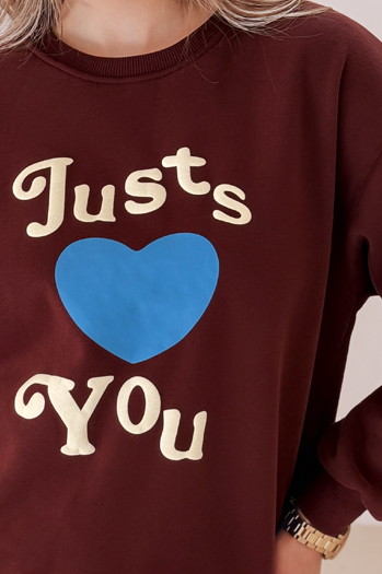 Ženska bluza FEELME burgundska Dstreet BY1474