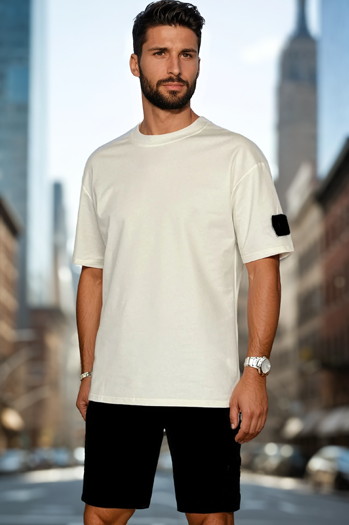 Moški beli komplet Dstreet AX0806