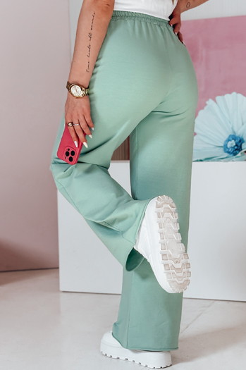 Ženske superge s širokimi nogavicami DRESLINA mint Dstreet UY2690