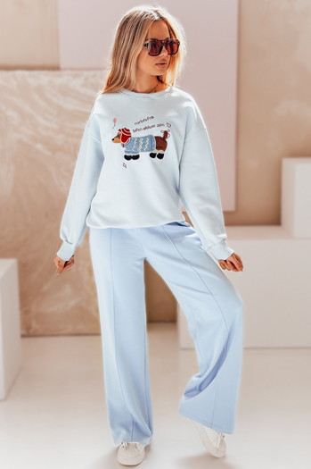 Ženske trenirke DRESSANIK blue Dstreet UY2700