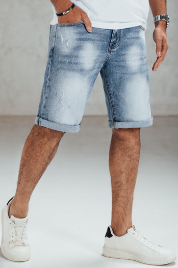 Moške kratke hlače iz džinsa, modre Dstreet SX2567