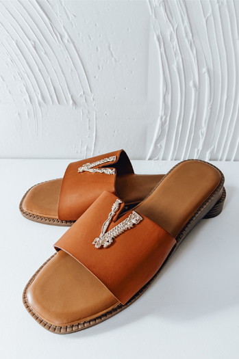 Ženske japonke SOLVINA camel Dstreet ZY0957