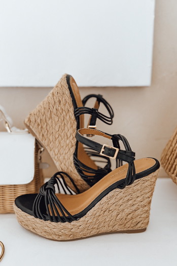 Ženski sandali SUMMERLIKE black Dstreet ZY0985