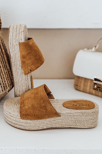 Ženske japonke SUMMERRY camel Dstreet ZY0986