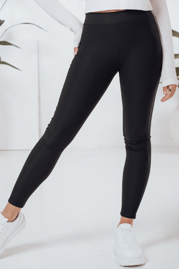 Ženske hlače push up leggings črne Dstreet UY2733