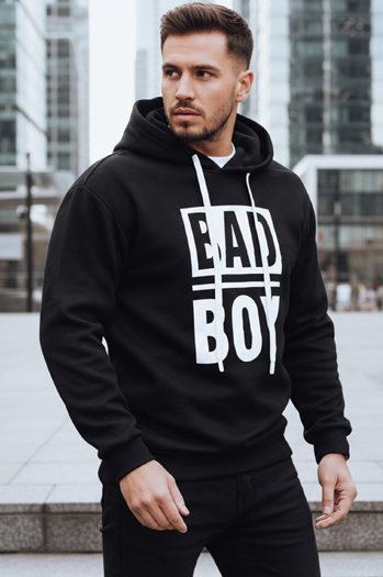 Moška kapuca črna Dstreet BX5925