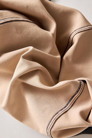 Ženske izolirane nogavice TERMO rjave barve Dstreet UY2831