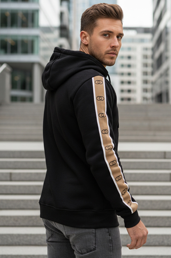 Moška kapuca črna Dstreet BX5944