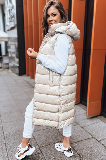 Ženski prešiti telovnik GANTINI white Dstreet TY5488