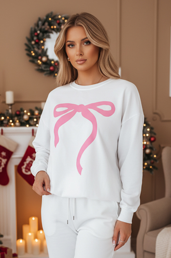 Ženska majica prevelike velikosti SOFTTIE bela Dstreet BY1358z