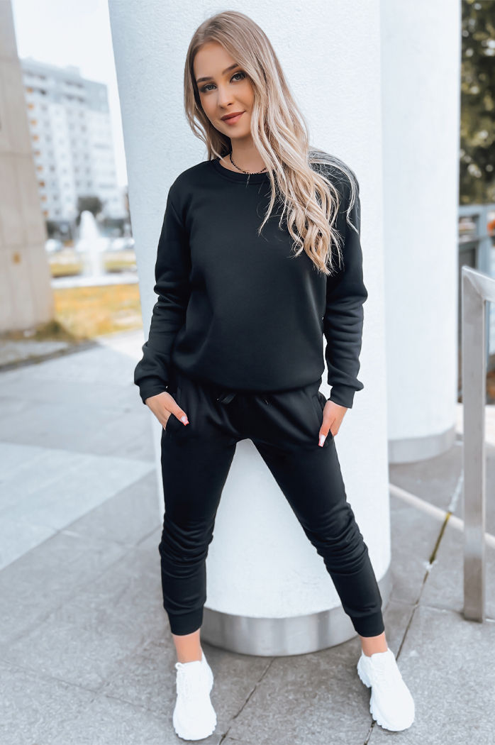 Ženska jopa brez kapuce FASHION II Barva Črna DSTREET BY0150
