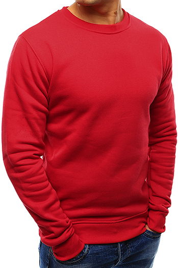 Moška gladek jopa Barva rdeča DSTREET BX3867