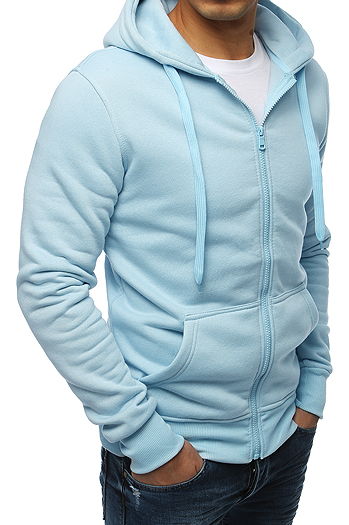 Moška gladek jopa Barva Modra DSTREET BX4246