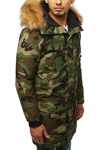 Moška zimska jakna Barva Moro DSTREET TX3130