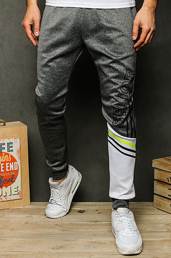 Moške jogger hlače Barva Temno siva DSTREET UX2527