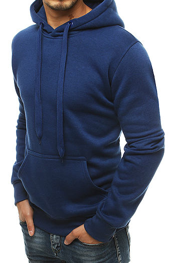 Moška jopa s kapuco Barva Modra DSTREET BX4684