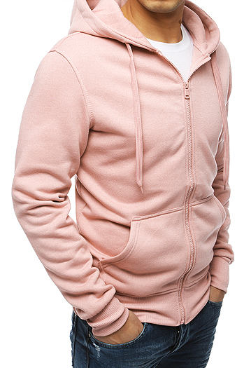 Moška jopa s kapuco Barva Roza DSTREET BX4834