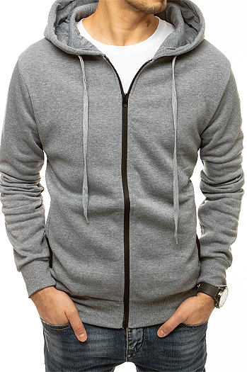 Moška jopa z zadrgo Barva siva DSTREET BX4945