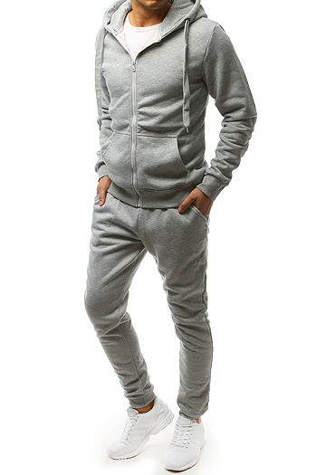 Moške komplet trenirke Barva Svetlosiva DSTREET AX0381