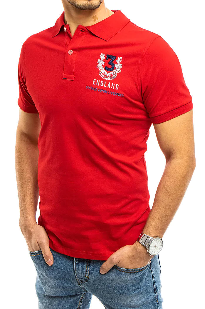 Moška polo Barva rdeča DSTREET PX0357