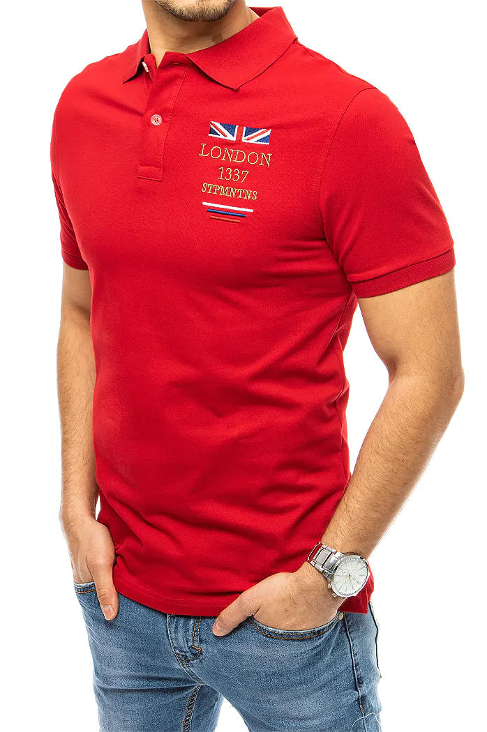Moška polo Barva rdeča DSTREET PX0432
