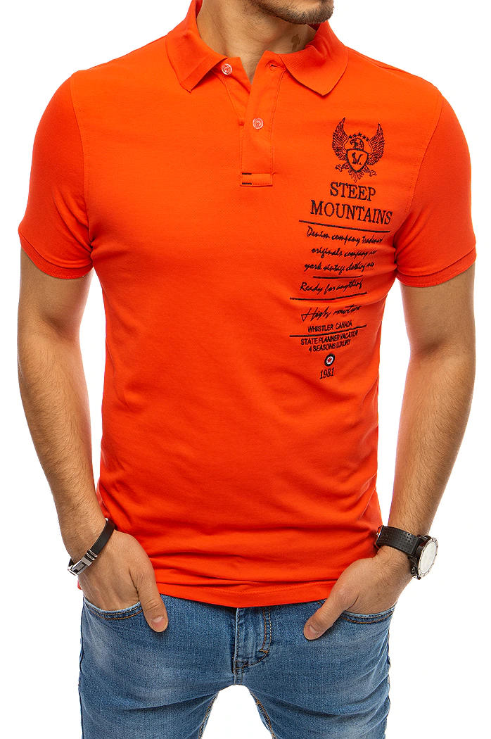 Moška polo Barva rdeča DSTREET PX0477