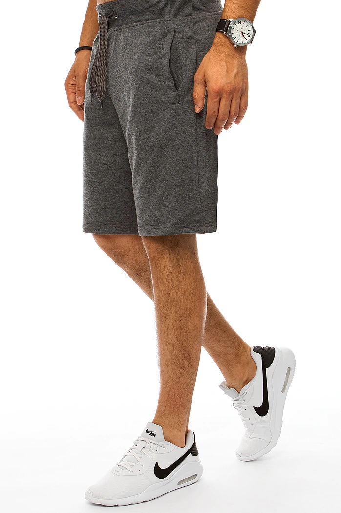 Moške športne kratke hlače Barva Temno siva DSTREET SX1482