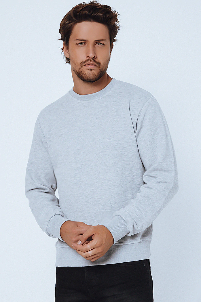 Moška gladek jopa Barva siva DSTREET BX5007