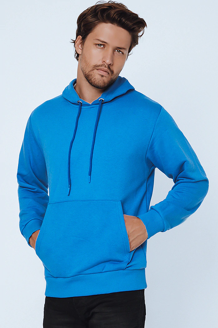 Moška jopa z zadrgo Barva Modra DSTREET BX5024