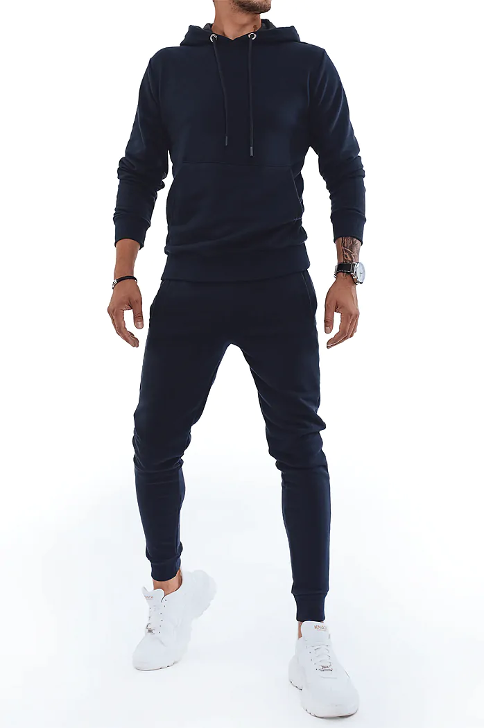 Moške komplet trenirke Barva Mornarica DSTREET AX0429