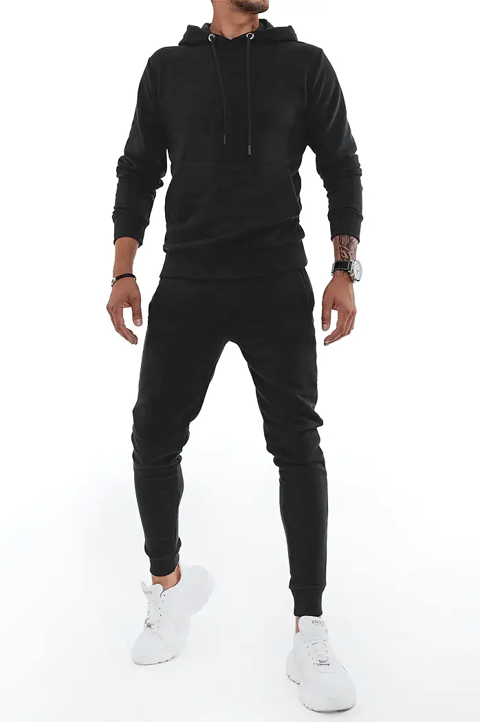 Moške komplet trenirke Barva Črna DSTREET AX0432