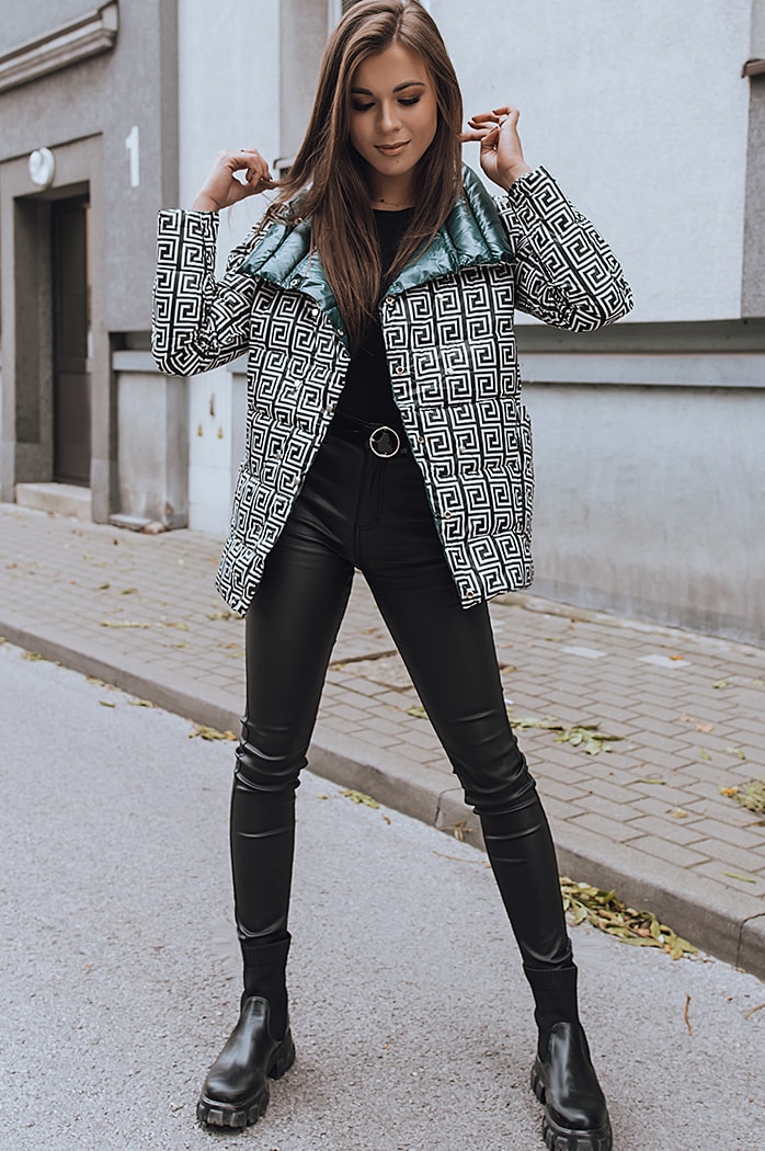 Ženska prehodna jakna DELSY Barva Zelena DSTREET TY2348