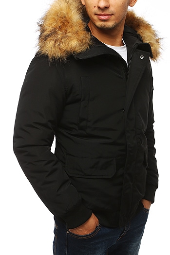 Moška zimska jakna črna Dstreet TX3940