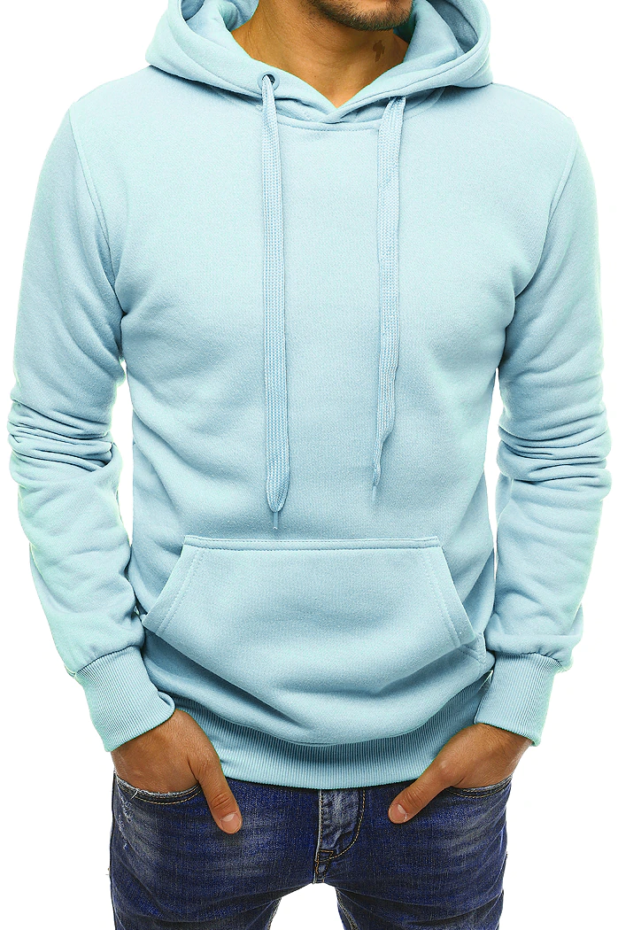 Moška jopa s kapuco Barva Svetlo modra DSTREET BX5107