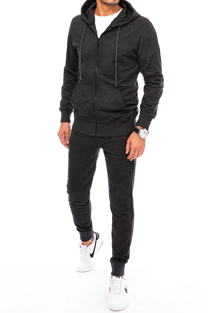 Moške komplet trenirke Barva Temno siva DSTREET AX0536