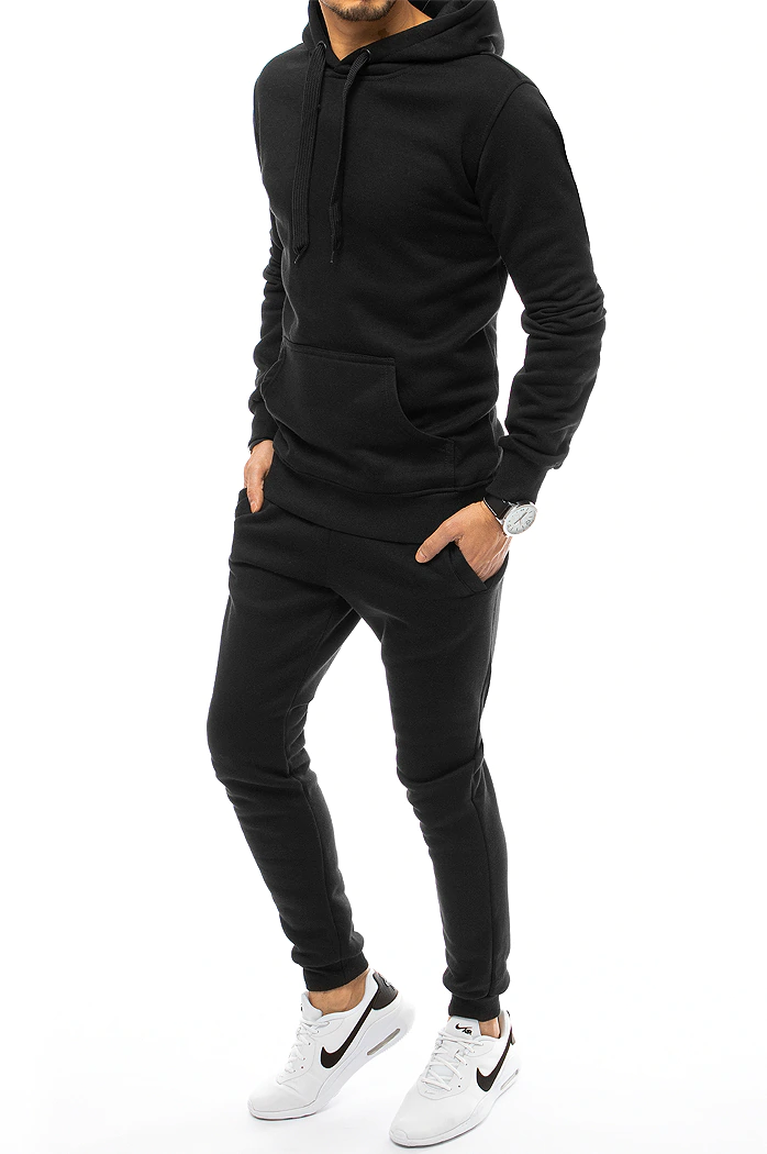 Moške komplet trenirke Barva Črna  DSTREET AX0547