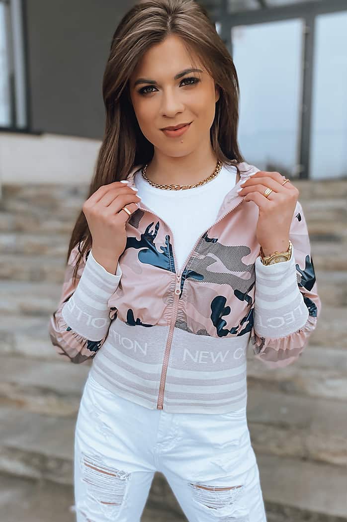 Ženska prehodna jakna MORIS Barva Roza DSTREET TY2815