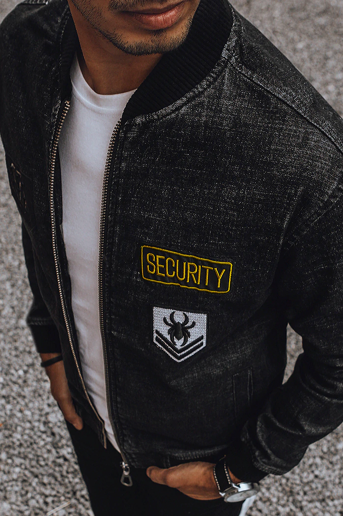 Moška jeans jakna Barva Črna DSTREET TX4107