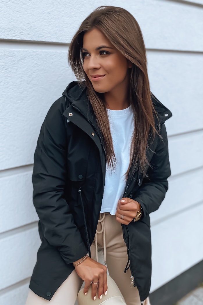 Ženska jakna RIVERS black Dstreet TY2988