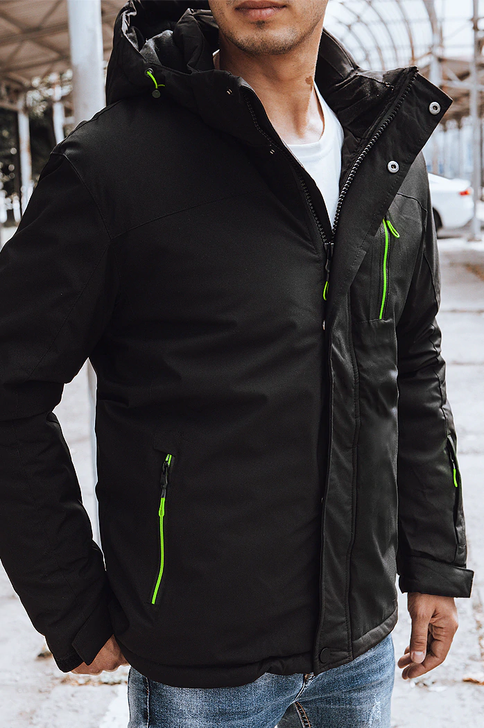 Moška zimska jakna črna Dstreet TX4240