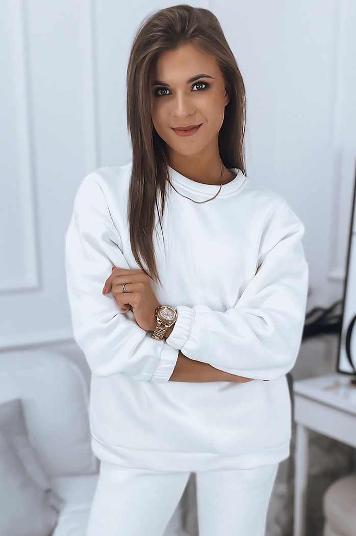 Ženski komplet trenirke ARIELLA PREMIUM Barva Bela DSTREET AY0727